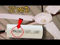 The End - 72 mfd Submersible Capacitor In Ceiling fan Experiment || Fan Vs Very Big Capacitor