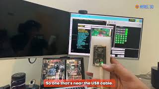 Flashing new firmware on Hyrel 3D FK407 controllers