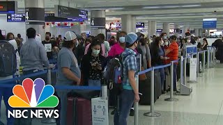 Holiday Travel Complicated By Covid Surge, Airport Fights