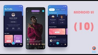Famous Android Material Design (10) Profile