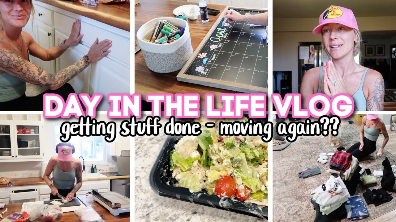 DAY IN THE LIFE VLOG // moving again? - YouTube