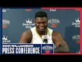 Zion Williamson Full Interview Pelicans #NBAMediaDay