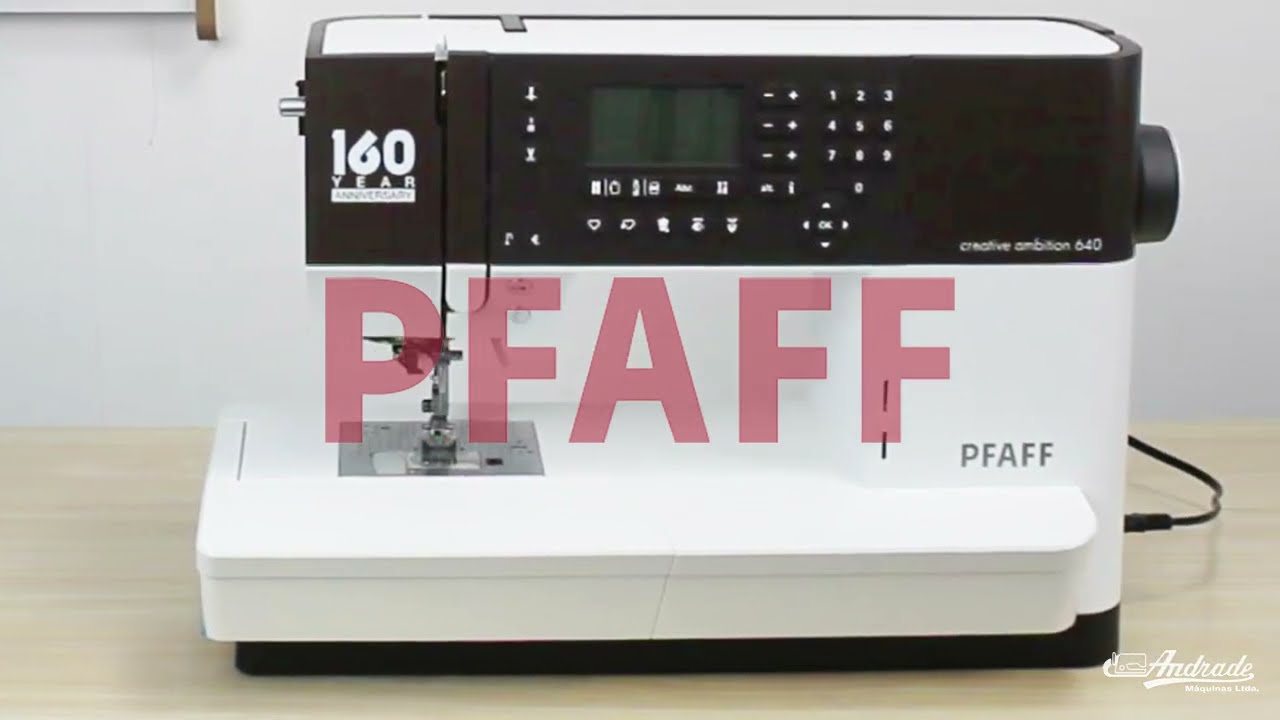 Máquina de Costura e Bordado Pfaff Ambition 640