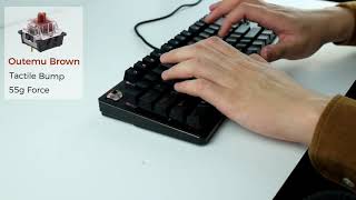 Outemu Switch Comparison Tecware Phantom Keyboard