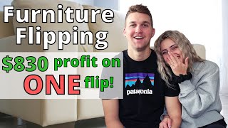 Couch Flipping | OUR BIGGEST PROFIT YET | Best Side Hustles 2021