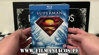 UNBOXING - The Superman Motion Picture Anthology (UK) (1978-2006) [Blu-ray]