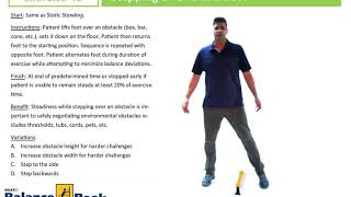 Exercise 43: Stepping Over Obstacles