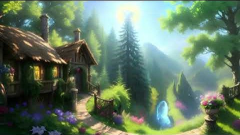 360 owl in tree VR video using Blockade labs A.I. Skybox