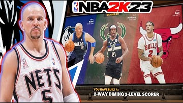 NBA 2K23 BEST JASON KIDD BUILD