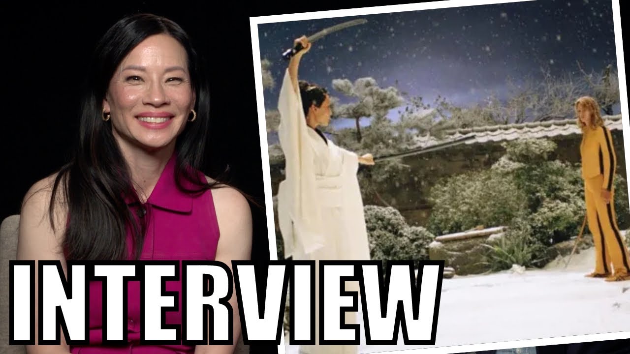 Lucy Liu's Favorite Memories Filming KILL BILL's Showdown at the House of Blue Leaves | INTERVIEW