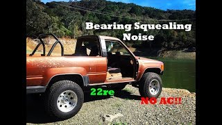 Toyota 4runner bearing noise