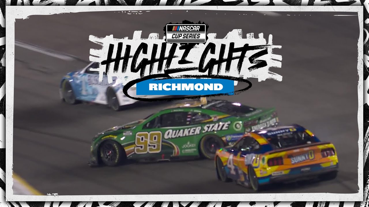 Josh Berry makes contact with Daniel Suárez at Richmond Raceway | NASCAR