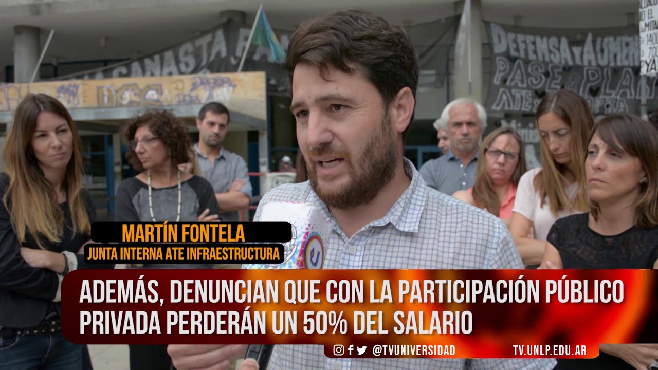 universidad nacional de la plata brasileiros #NosEstamosViendo | Empleados de obras públicas denuncian desguace del ministerio