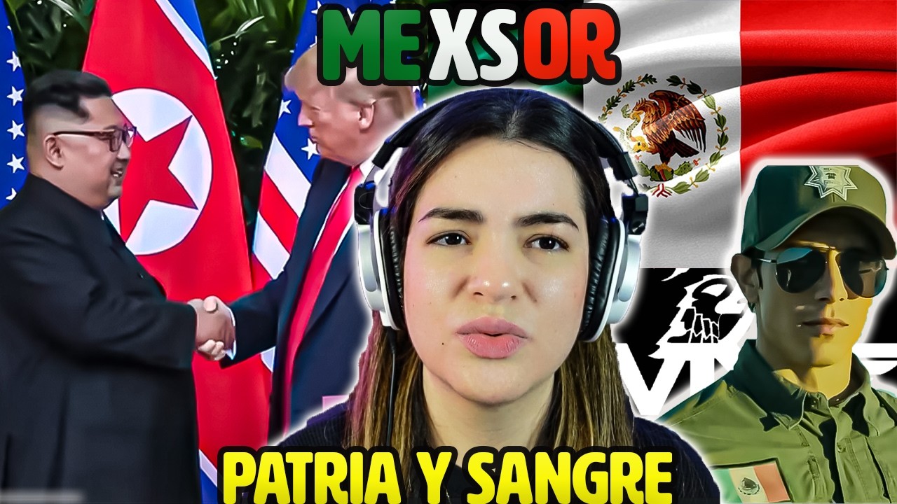 Colombiana Reacciona Por Primera Vez a MEXSOR - Patria Y Sangre