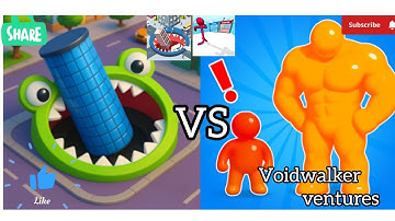 Tall Man Run vs Hole io 🔥 MAX LEVEL UNLOCKED! 🔓 2025 Update Gameplay |voidwalker ventures| #ytgaming