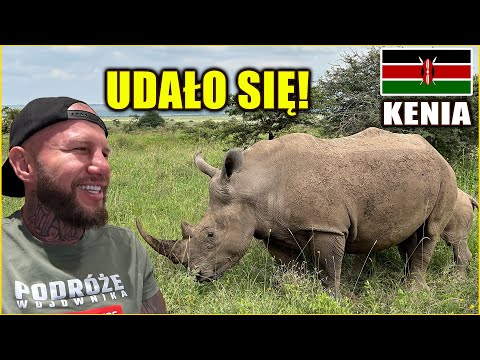 Kenia - Udało się! Zobaczyliśmy NOSOROŻCE! Kenia udana w 100% [4K]