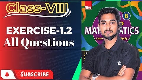 Viva Education start up mathematics class-8 || rational Numbers|| Ex.1.2 || by EXAM SCORE
