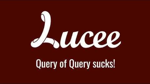 Query of Query sucks?