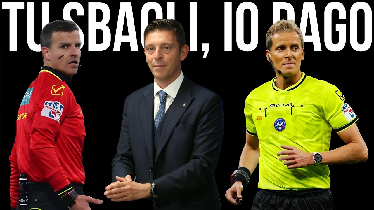 ROCCHI, LA PENNA, CHIFFI, PAIRETTO, PICCININI: LA TOP FIVE HORROR NELLA STORIA DEGLI ARBITRI🚨