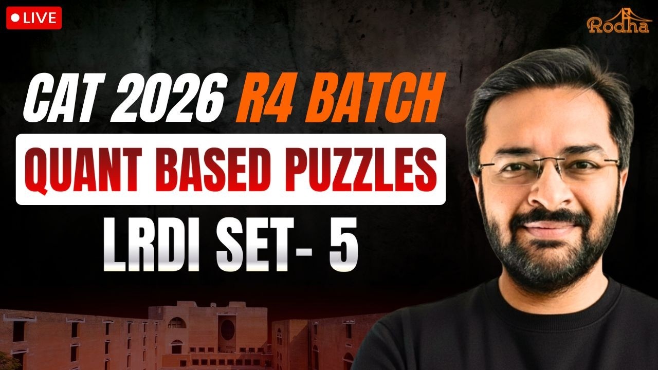 Master Quant Based Puzzles: Ep 5 | LRDI Live Class for CAT 2026 ...