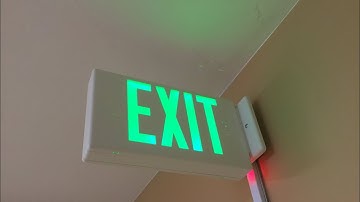 Exit Sign Setup 8 | The Overweight Sure-Lites Emergency Light