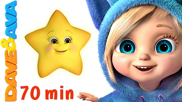 🌟 Twinkle Twinkle Little Star Song + More Baby Songs and Nursery Rhymes by Dave and Ava 🌟