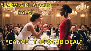 Black CEO Mocked & Humiliated by White Female CEO at Billionaire Gala — She Cancelled the $4 9B D