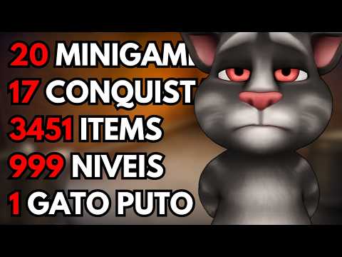 Eu Fiz 100% de MY TALKING TOM... e foi NOSTÁLGICO