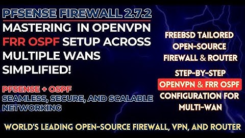 OpenVPN FRR OSPF-installatie op meerdere WAN