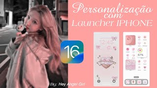 ♡˗ˏ🍒✎*ೃ˚ Personalizando meu celular com Launcher de Iphone. screenshot 5