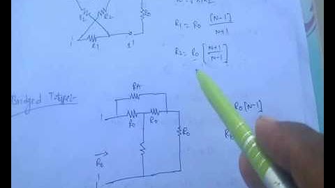 bsnl je/tta tutorials - network filters and transmission lines part 2- Attenuators and filters