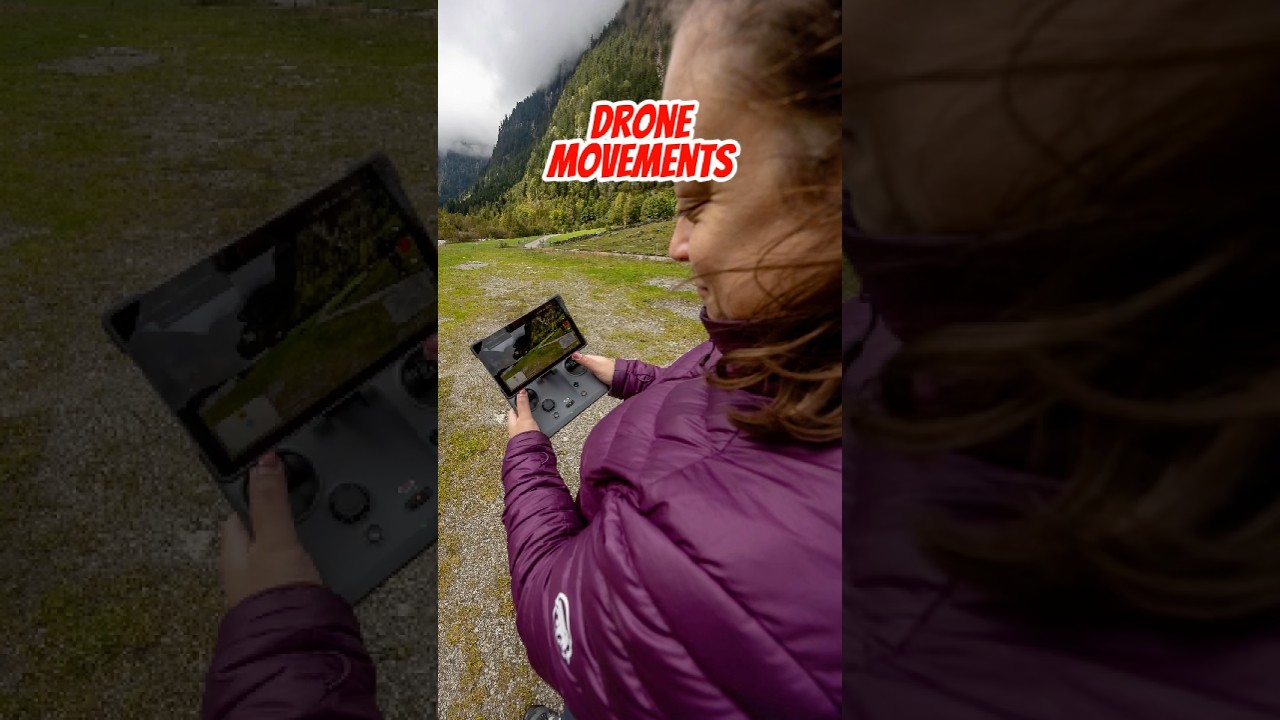 the move that makes drone footage look professional #cinematography #dronecamera #technique