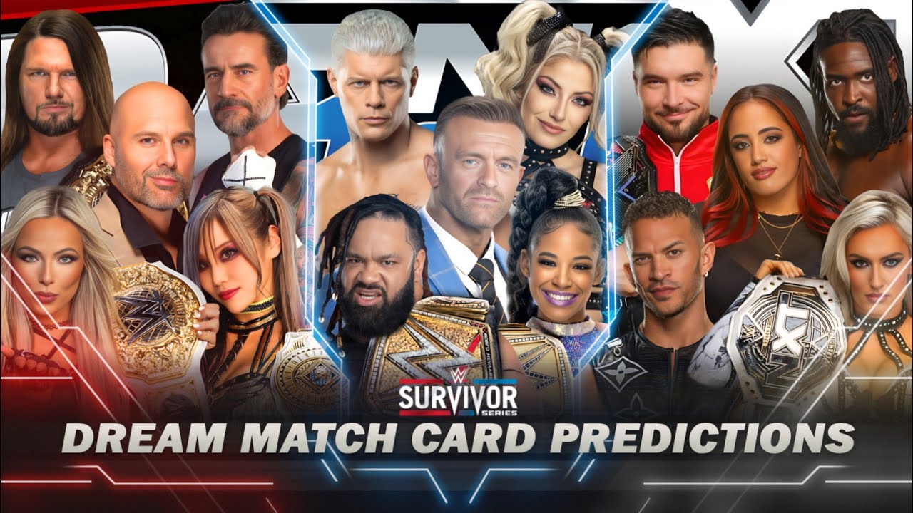 WWE Survivor Series 2026 Dream Match Card Predictions 