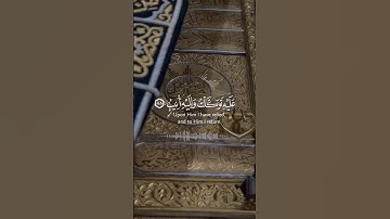 قراءة جميلة جدا وجذابة من الشيخ ماهر المعيقلي مما تيسر من سورة هود {وما توفيقي إلّا بالله...}