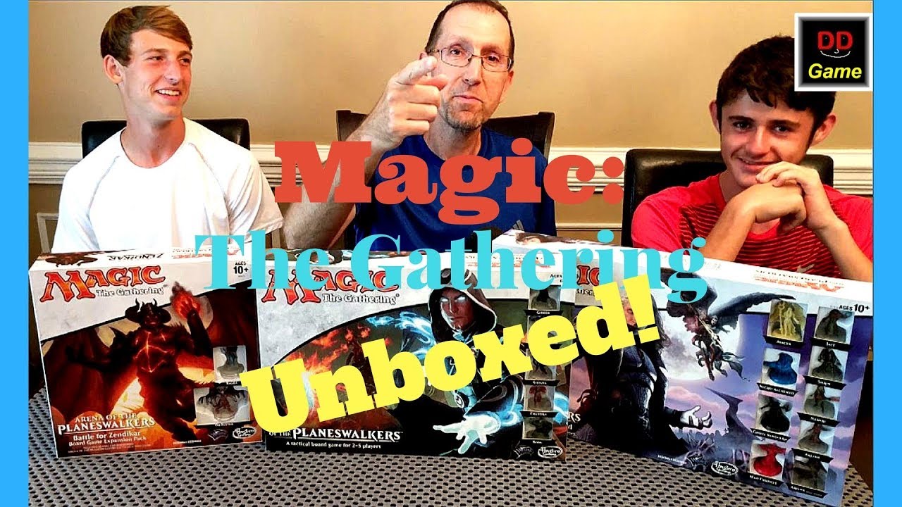 Magic The Gathering Board Games Unboxed! Gaming on the Cheap 8 YouTube