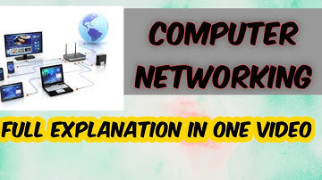 Computer Networking class 12 informatics practices full explanation in one video according to cbse