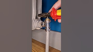 Fix a COLD radiator - radiator not working #plumber #shorts