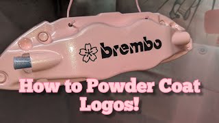 Unknown Coatings  Ep 67  How to Powder Coat Logos