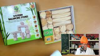 Unboxing the Panda Brothers Wooden Balancing Stones