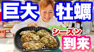 絶品旅【広島グルメ】かき小屋で死ぬほど牡蠣を食うて呑む！巨大ガキを食べ比べ！