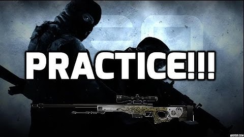 How I Practice With The AWP | Aim Botz CSGO Training Map