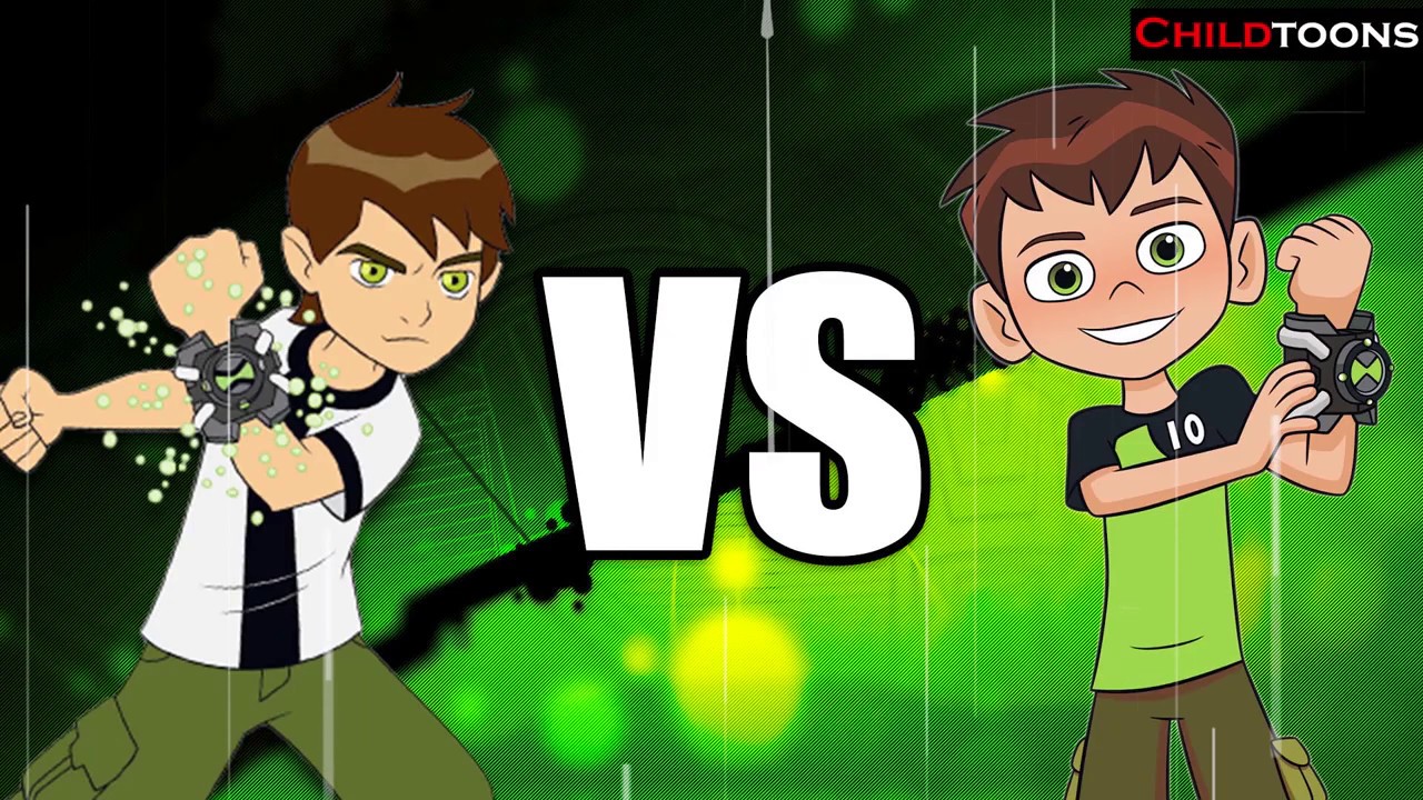 فضائيين بن تن ريبوت ضد فضائيين بن تن القديم من الاقوي !! ben 10 - YouTube