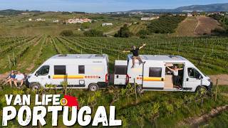 Life in a Van Along the Portuguese Coast