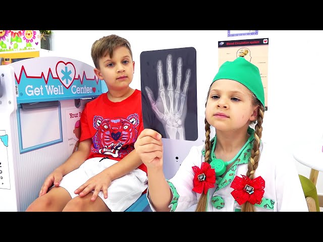 Diana and Roma play Superheroes and help each other - Videos For Kids