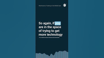 Maintenance Tracking in the Middle East: What to Know