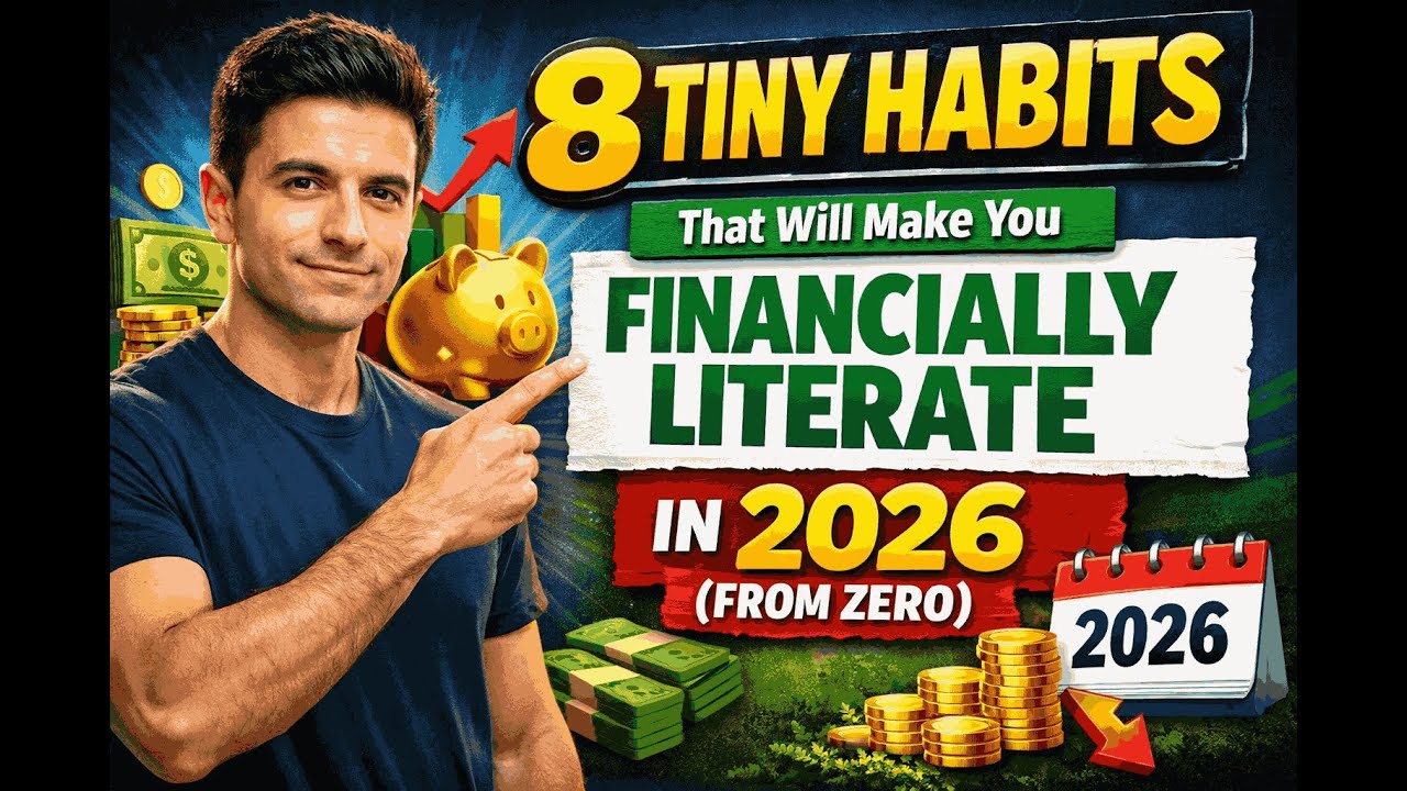 8 Tiny Habits That Will Make You Financially Literate in 2026 (From Zero)