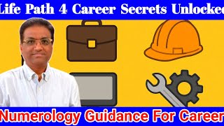 Career Choices for Life Path Number 4 | Numerology Secrets by Dr. KVN Prasad