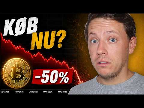 Bitcoin i 50% Fald: Er Det Nu Man Skal Slå Til?