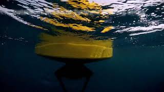 Installation of Sealite Navigation Buoy with Sealite Synthetic Strop Mooring System