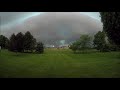 Kenton, Ohio Severe Thunderstorm Time lapse 5/26/19